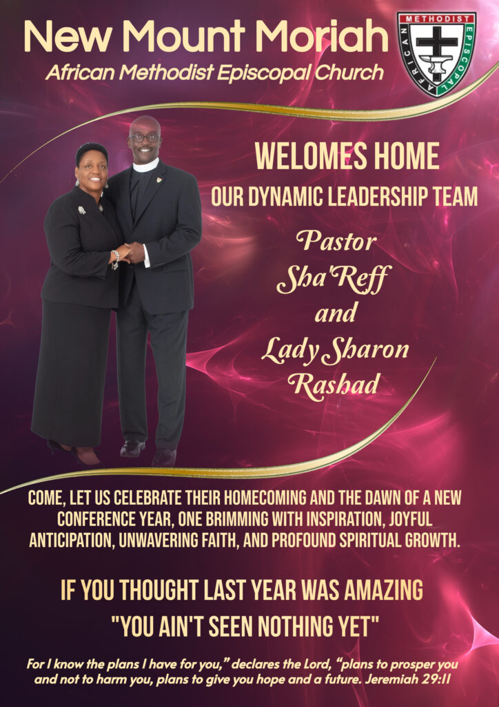 Pastor and Lady Rashad Welcome home 2025
